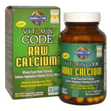 Garden of Life, Vitamin Code, Raw Calcium, 60 Veggie Caps.